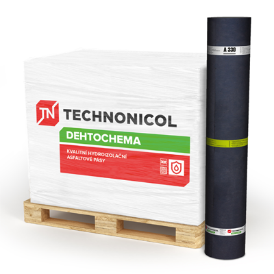 Pás asfaltový nepískovaný A 330 - 20m