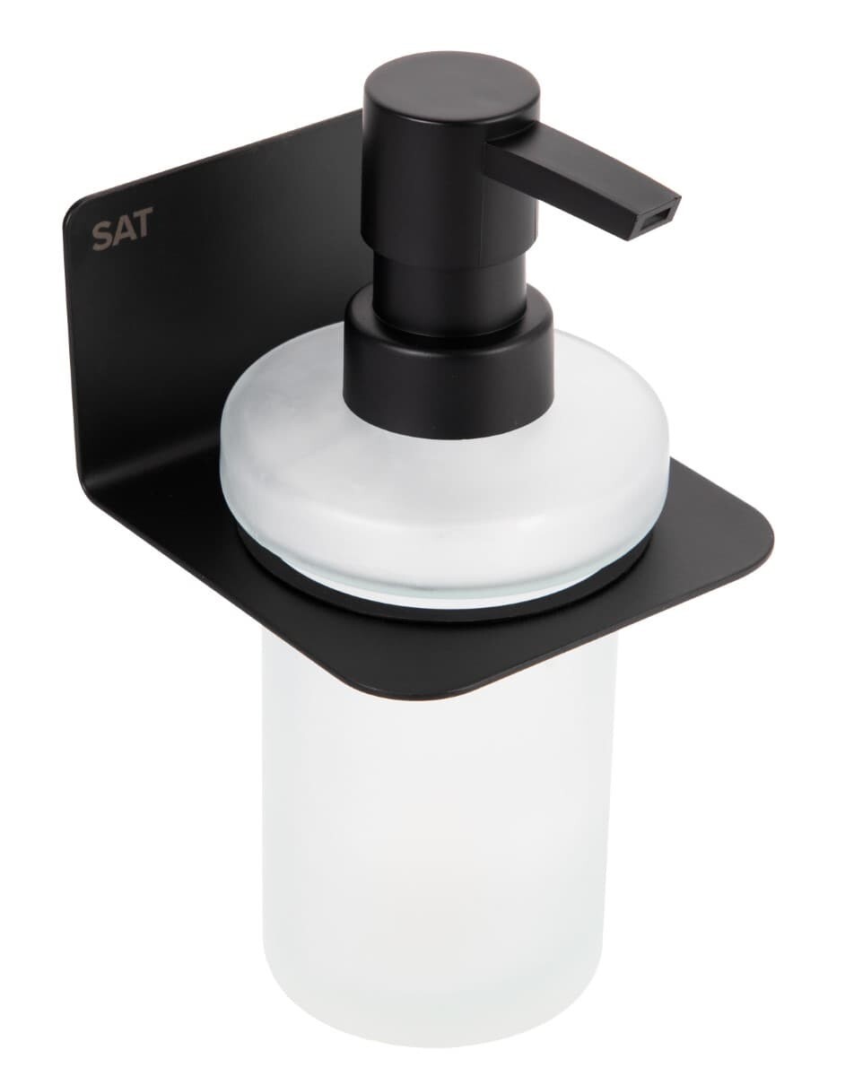 SAT Mood dávkovač mýdla černý