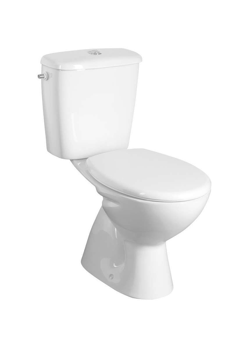 WC kombi MIGUEL, dvojtlačítko 3/6l, spodní odpad, bílá